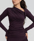 Women's Draped Skirt Set